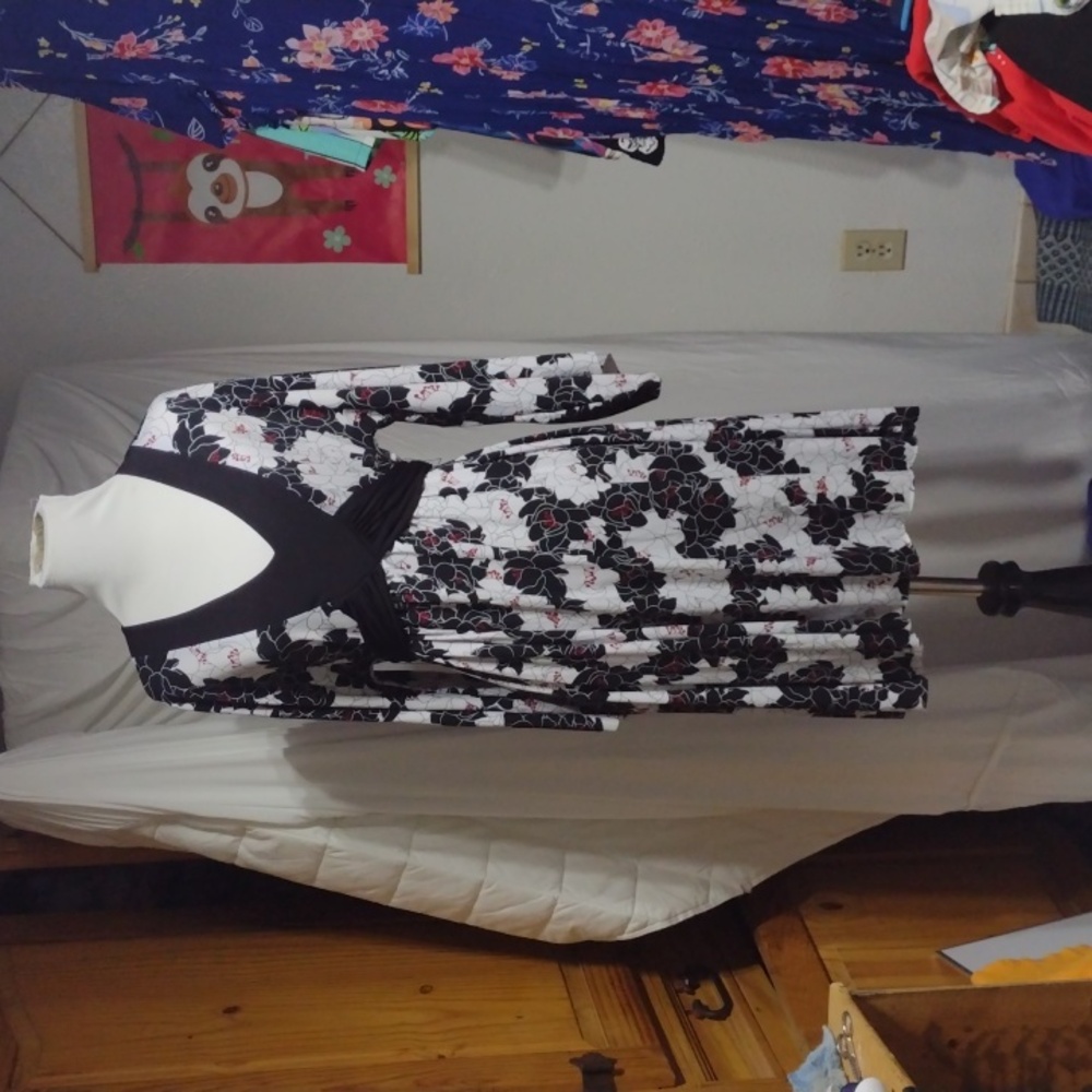 Beautiful Bisou Bisou dress, sz Large